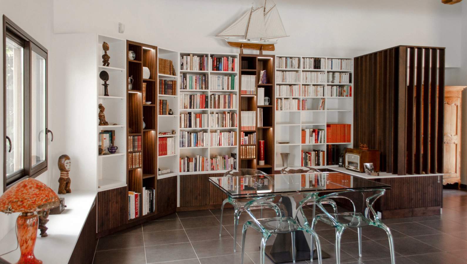 Photo du projet La bibliothèque Claustra