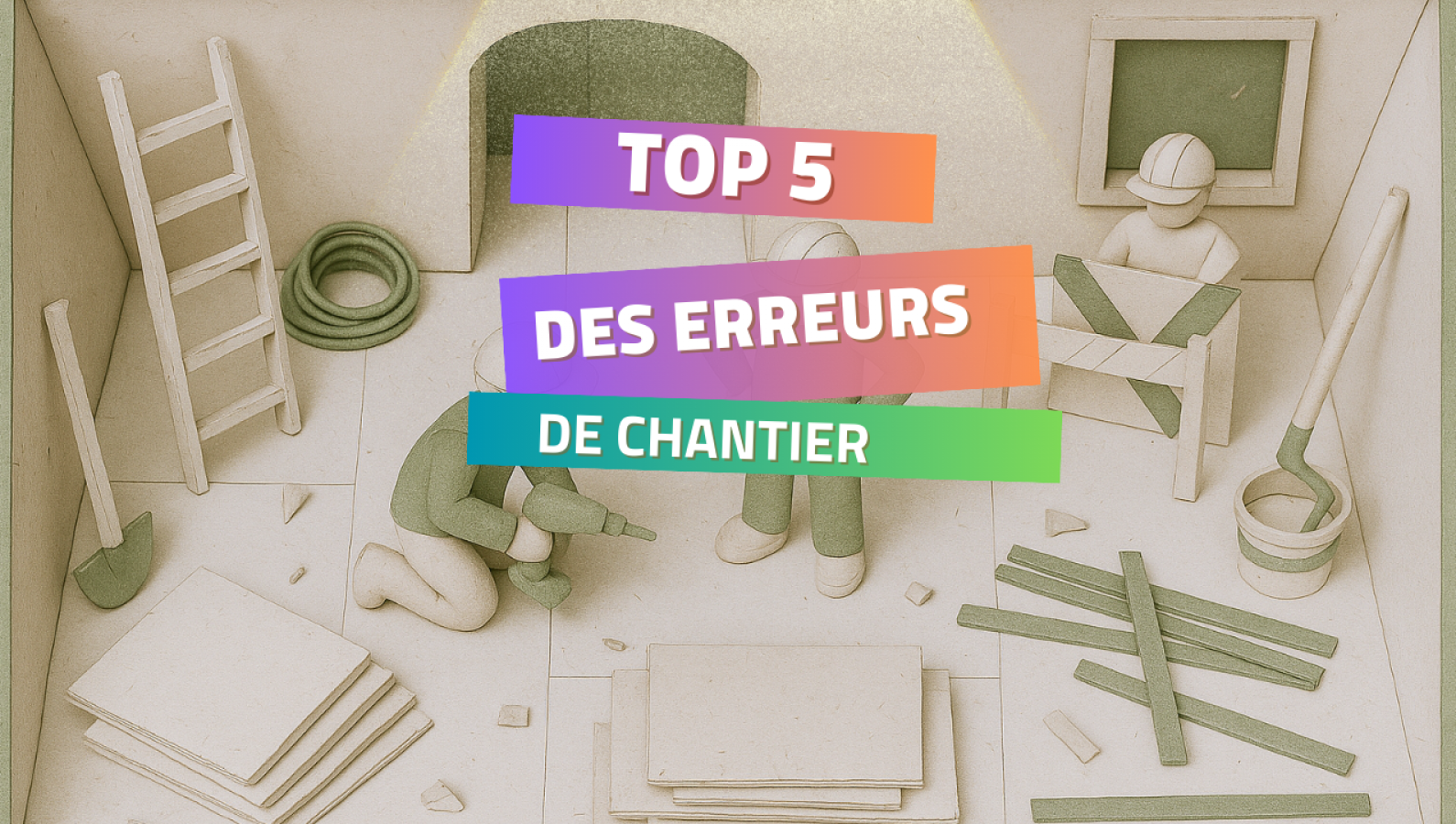 Photo du article Top 5 des erreurs de chantier fréquentes (et évitables) 