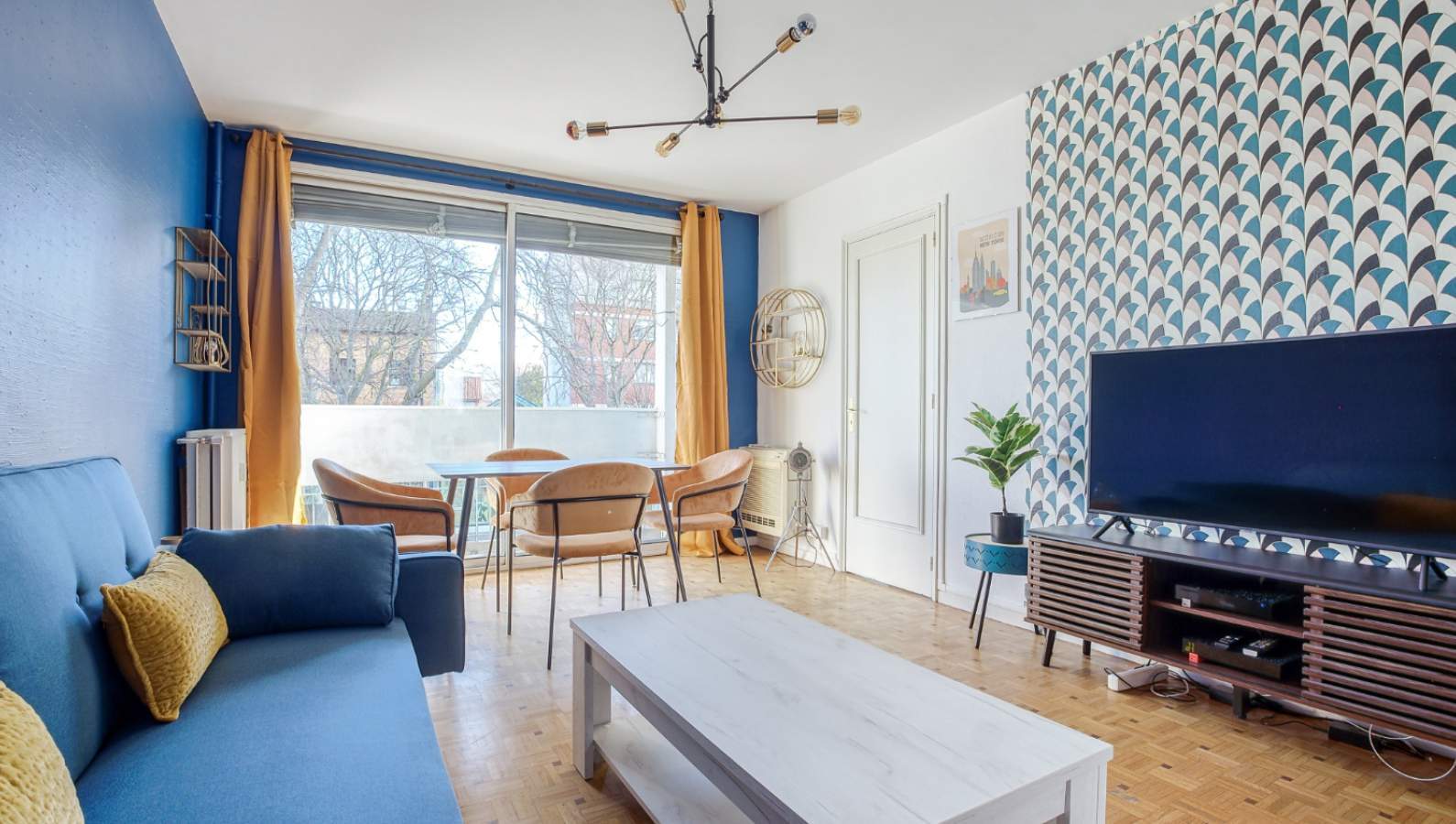 Photo du projet Appartement Bleu