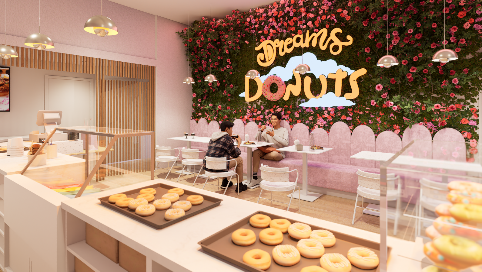 Photo du projet Boutique Dream donuts 