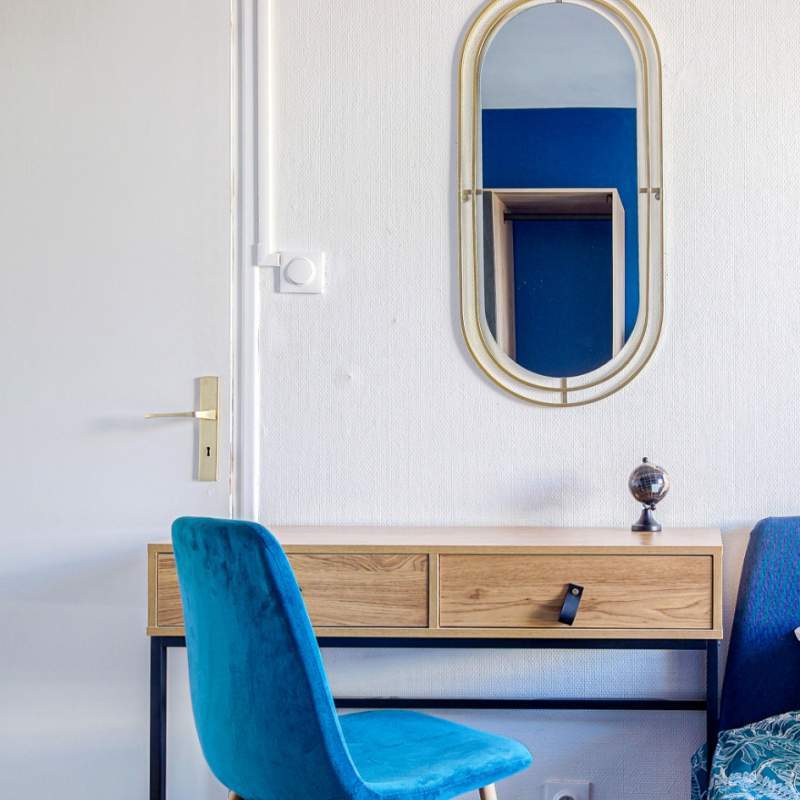 Illustration article Appartement Bleu Kassic