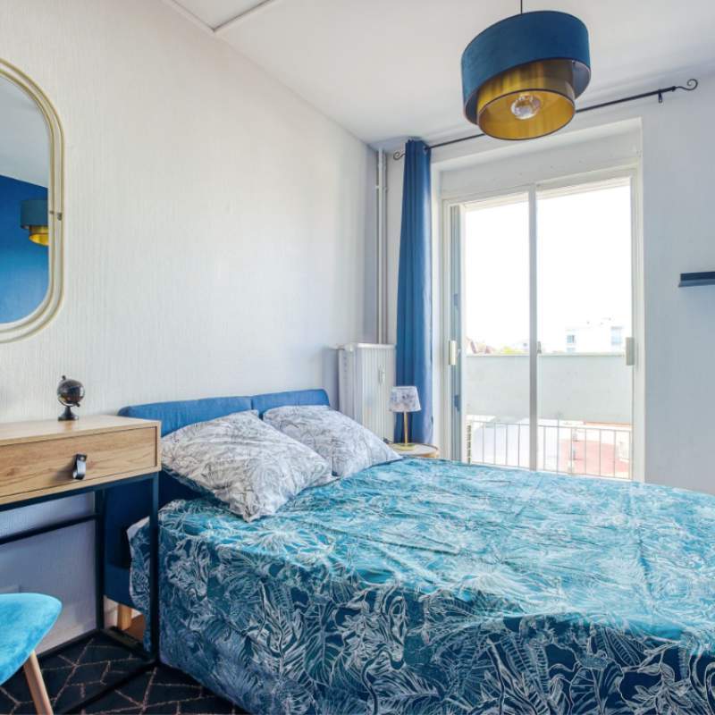 Illustration article Appartement Bleu Kassic
